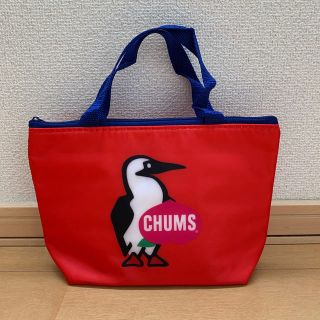 チャムス(CHUMS)のCHUMS 保冷バッグ【非売品・赤】(弁当用品)