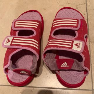 アディダス(adidas)のアディダス　サンダル　ピンク　新品未使用(サンダル)