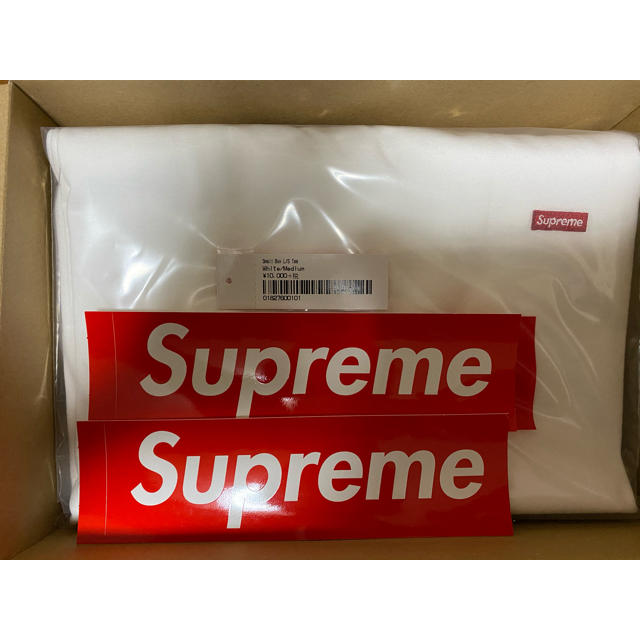 Supreme(シュプリーム)の20ss supreme small box logo l/s ロンT 長袖 メンズのトップス(Tシャツ/カットソー(七分/長袖))の商品写真