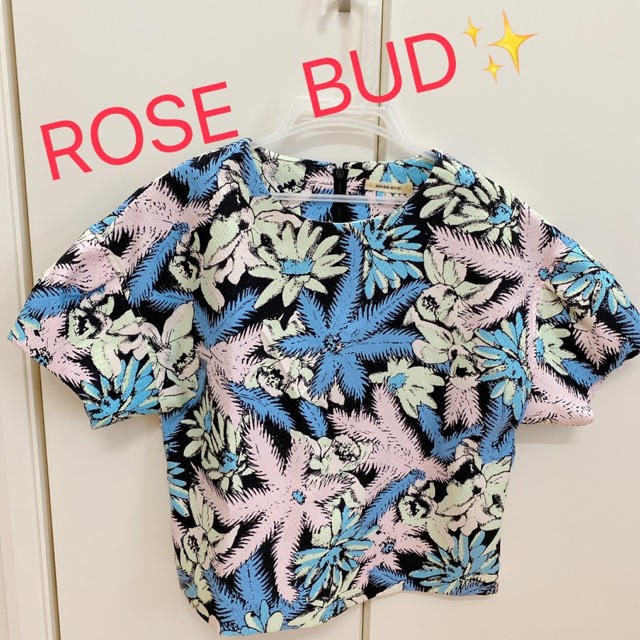 ROSE BUD(ローズバッド)のROSE  BUD     ✨柄トップス✨ レディースのトップス(カットソー(半袖/袖なし))の商品写真