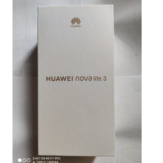 スマートフォン本体huawei nova lite 3 モバイル 新品未開封