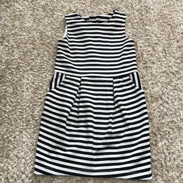 H&M(エイチアンドエム)のH&M ストレッチワンピース2枚セット キッズ/ベビー/マタニティのキッズ服女の子用(90cm~)(ワンピース)の商品写真