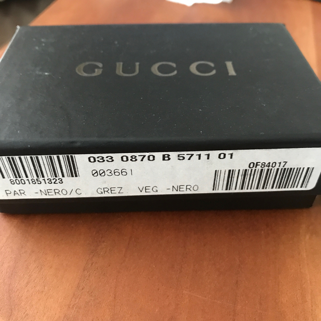 Gucci(グッチ)のGUCCI キーケース ブラック新品未使用 レディースのファッション小物(キーケース)の商品写真