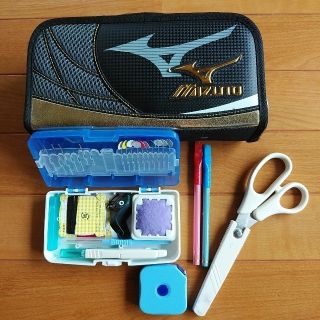 ミズノ(MIZUNO)のまちゃ様専用！裁縫セット 裁縫 小学生 MIZUNO(日用品/生活雑貨)