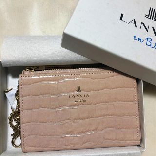 ランバンオンブルー(LANVIN en Bleu)のLANVIN パスケース　未使用(名刺入れ/定期入れ)