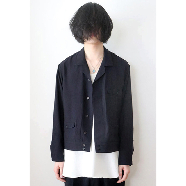 Edwina Hoerl(エドウィナホール)のESSAY エッセイ  SHIRT BLOUSON メンズのジャケット/アウター(ブルゾン)の商品写真