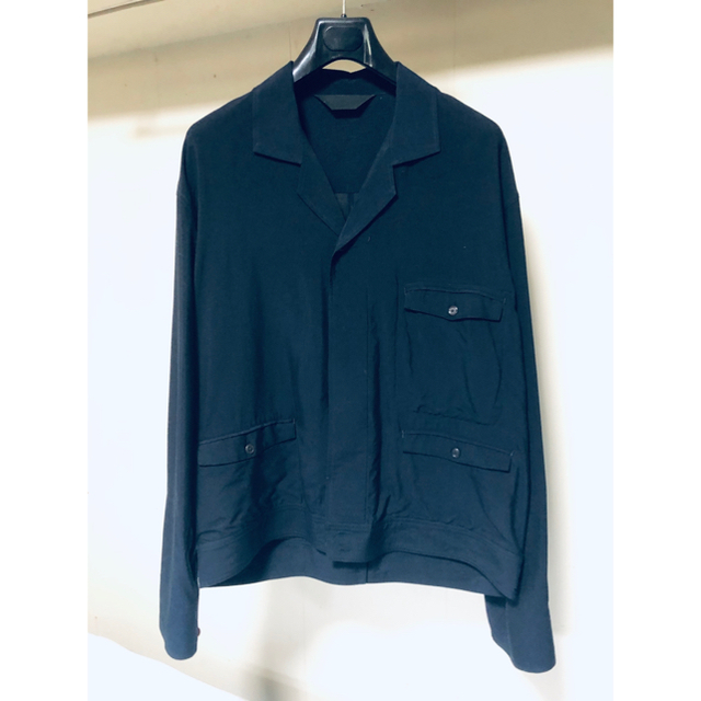 Edwina Hoerl(エドウィナホール)のESSAY エッセイ  SHIRT BLOUSON メンズのジャケット/アウター(ブルゾン)の商品写真