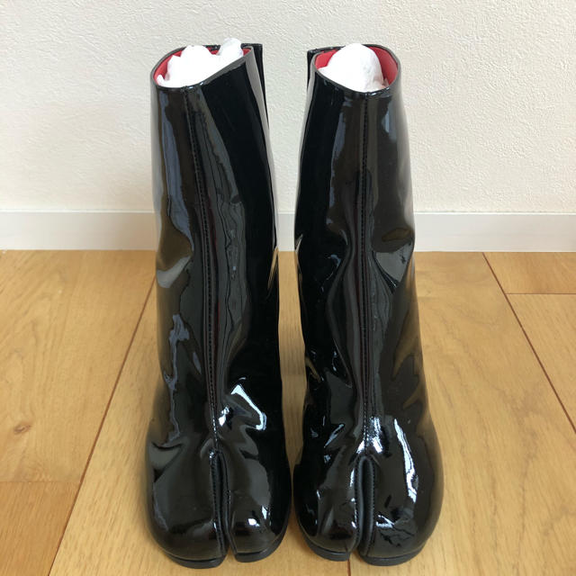 新品未使用 Martin Margiela エナメル 36 ブーツ マルジェラ