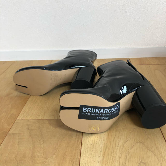 Maison Martin Margiela - 新品未使用マルジェラ足袋 エナメル ブーツ