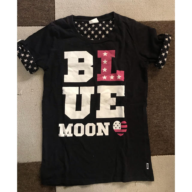 BLUE MOON BLUE(ブルームーンブルー)のBLUE moon BLUE 半袖Ｔシャツ レディースのトップス(Tシャツ(半袖/袖なし))の商品写真