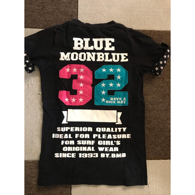 BLUE MOON BLUE(ブルームーンブルー)のBLUE moon BLUE 半袖Ｔシャツ レディースのトップス(Tシャツ(半袖/袖なし))の商品写真
