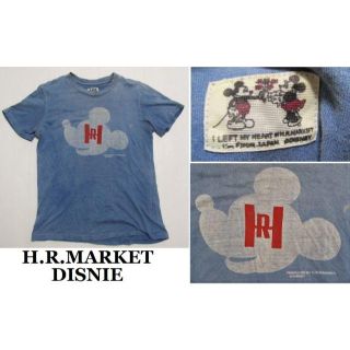 ハリウッドランチマーケット(HOLLYWOOD RANCH MARKET)のハリウッドランチマーケットｘディズニー★ミッキーマススｘＨＭインディゴＴシャツ1(Tシャツ/カットソー(半袖/袖なし))