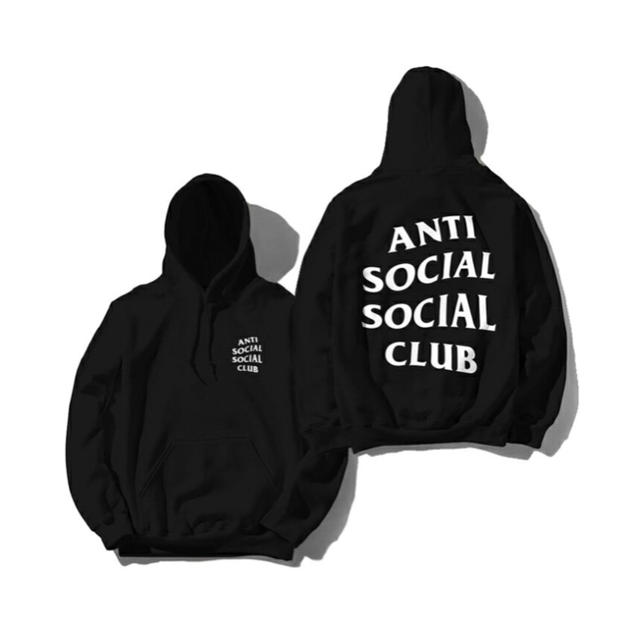 anti social social club パーカーメンズ