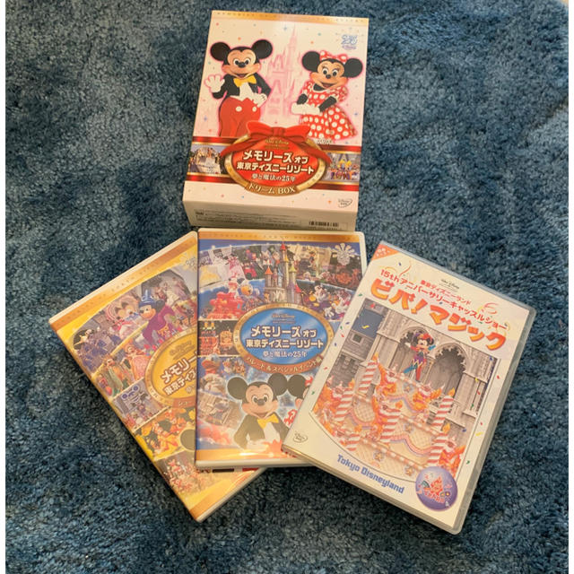 Disney(ディズニー)のメモリーズ オブ 東京ディズニーリゾート夢と魔法の25年 ドリームBOX エンタメ/ホビーのDVD/ブルーレイ(その他)の商品写真