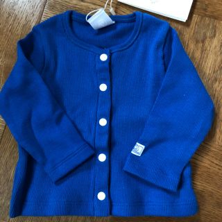 プチバトー(PETIT BATEAU)のプチバトー　カーディガン　60(カーディガン/ボレロ)