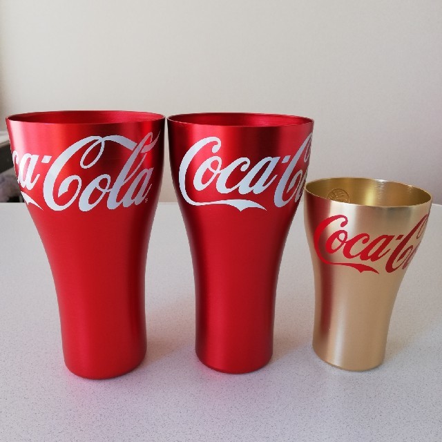 コカ・コーラ - 【新品未使用】コカ・コーラ 限定アルミグラスの通販 by 's shop｜コカコーラならラクマ