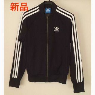 アディダス(adidas)の新品 adidasトラックジャケット ジャージ 黒 ローリーズファーム(ブルゾン)