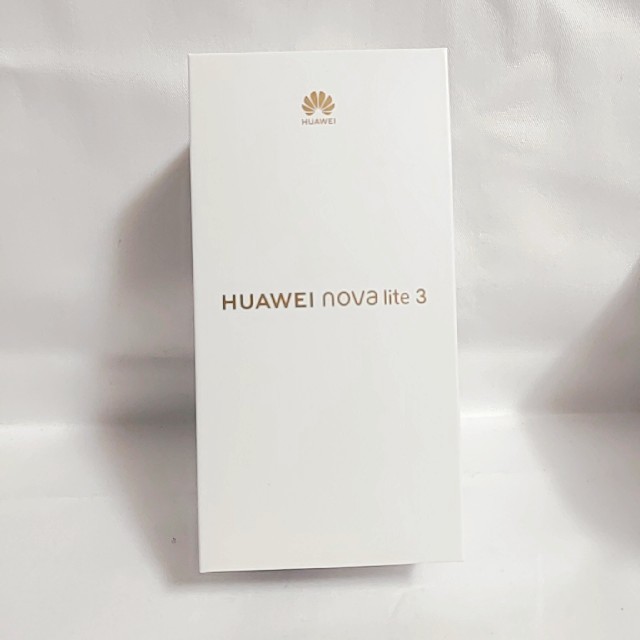 HUAWEI nova lite 3 ミッドナイトブラック 32 GBスマートフォン本体