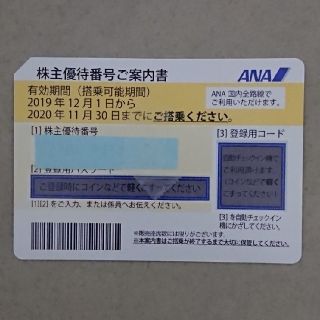 エーエヌエー(ゼンニッポンクウユ)(ANA(全日本空輸))のANA 株主優待券(その他)