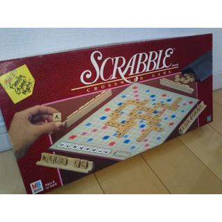 【取引中】ボードゲーム　SCRABBLE　英単語並べ(人生ゲーム)