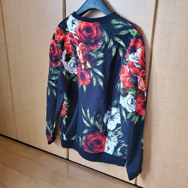 ZARA(ザラ)のZARA MAN 花柄 ボタニカル スウェット M 40 メンズ メンズのトップス(スウェット)の商品写真