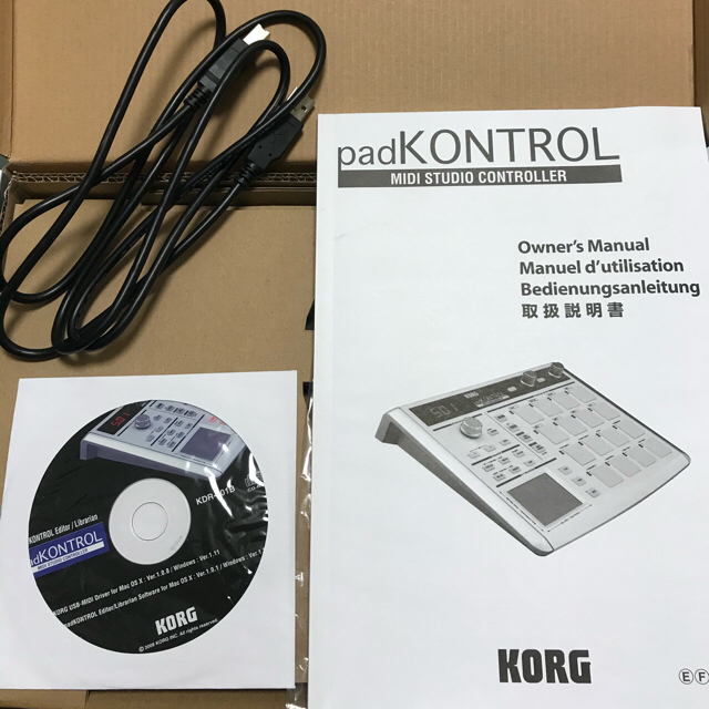 KORG(コルグ)の【送料込】KORG padKONTROL 楽器のDTM/DAW(MIDIコントローラー)の商品写真