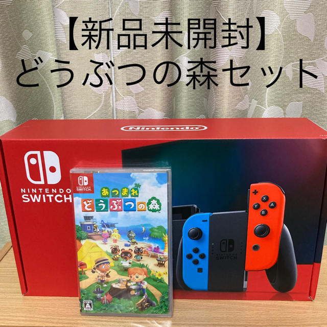 Nintendo Switch 本体 あつまれどうぶつの森 セット 新品未開封