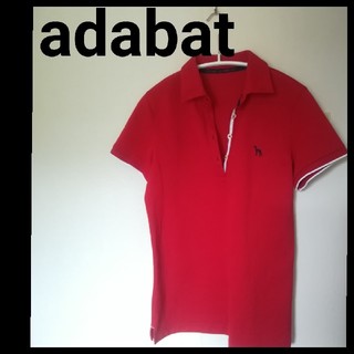 アダバット(adabat)のadabat レディース  ポロシャツ ゴルフ 未使用(ウエア)
