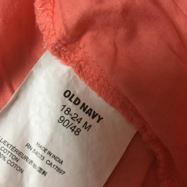 Old Navy(オールドネイビー)のhiro様　専用　オールドネイビー  綿100% トップス　18-24 キッズ/ベビー/マタニティのベビー服(~85cm)(シャツ/カットソー)の商品写真