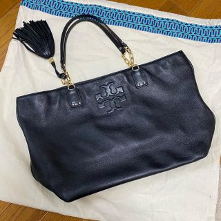 トリーバーチ(Tory Burch)の【美品★】トリーバーチ　フリンジ付きトートバッグ(トートバッグ)