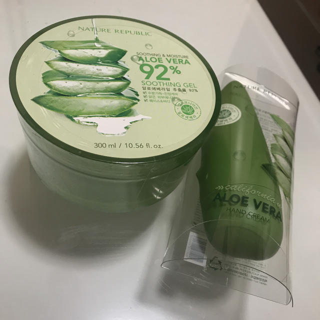 NATURE REPUBLIC(ネイチャーリパブリック)のNATURE REPUBLIC ALOE VERA コスメ/美容のボディケア(ボディクリーム)の商品写真