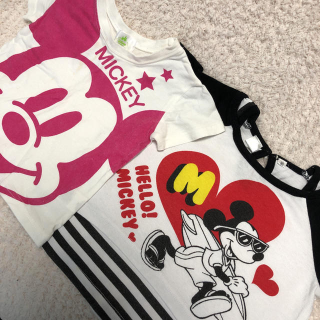 Disney(ディズニー)の２枚セット キッズ/ベビー/マタニティのキッズ服女の子用(90cm~)(Tシャツ/カットソー)の商品写真