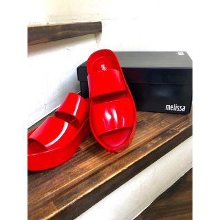 メリッサ(melissa)のK.N♡様専用　Melissa 厚底サンダル　新品　EUR35 箱無し(サンダル)