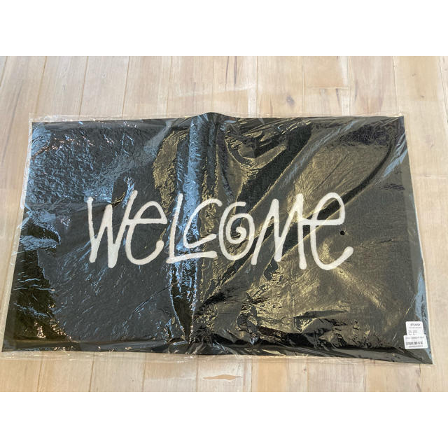 新品未使用 STUSSY WELCOME MAT ステューシー マット 玄関 - www