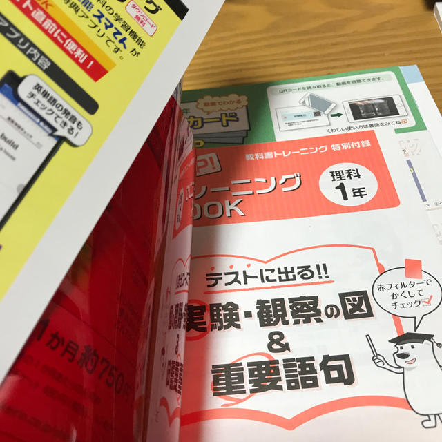 教科書トレ－ニング大日本図書版新版理科の世界 理科　１年 エンタメ/ホビーの本(語学/参考書)の商品写真