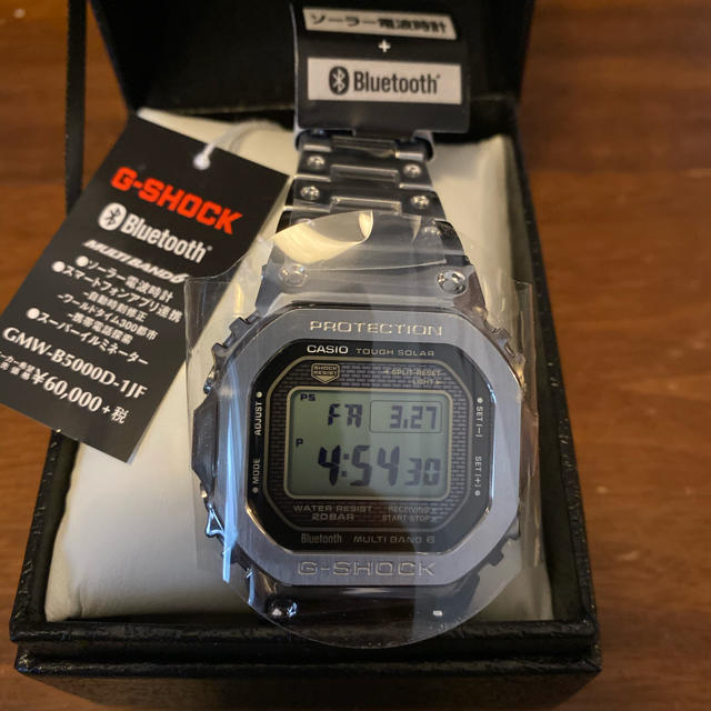G-SHOCK(ジーショック)のGショック GMW-B5000D-1JF シルバー メンズの時計(腕時計(デジタル))の商品写真