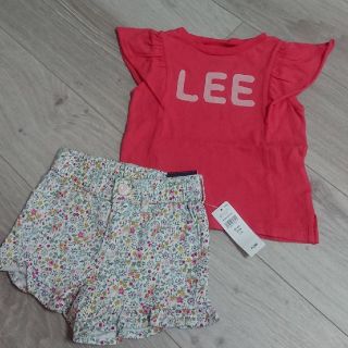 ベビーギャップ(babyGAP)のLeeタンクトップ+GAPショートパンツ(パンツ/スパッツ)