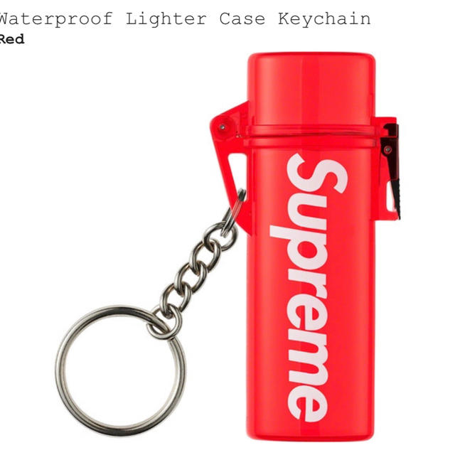 Supreme(シュプリーム)のSupreme Waterproof lighter case keychain メンズのファッション小物(キーホルダー)の商品写真