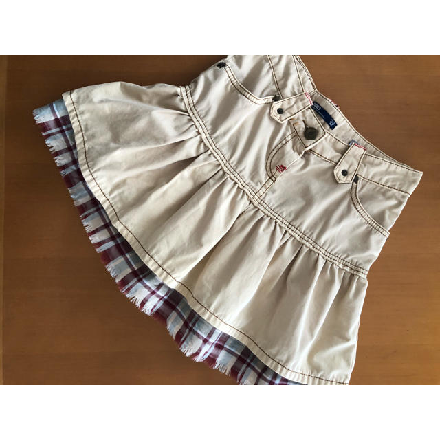 ZARA KIDS(ザラキッズ)のZARA GARLS ティアードスカート 150 キッズ/ベビー/マタニティのキッズ服女の子用(90cm~)(スカート)の商品写真