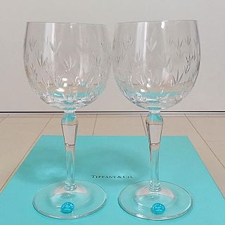 ティファニー(Tiffany & Co.)の新品☆ペアワイングラス 食器(食器)
