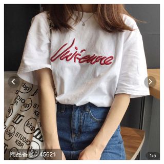 ゴゴシング(GOGOSING)の韓国ファッション　トップス　Tシャツ　オルチャン   可愛い　おしゃれ　GRL(Tシャツ(半袖/袖なし))