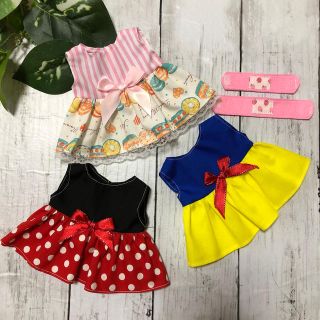 103 ハンドメイドメルちゃんワンピース メルちゃん服(その他)