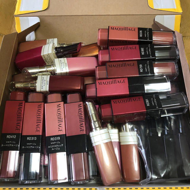 SHISEIDO (資生堂)(シセイドウ)の資生堂　リップ　口紅　まとめ売り　マキアージュ　ピエヌ  コスメ/美容のベースメイク/化粧品(口紅)の商品写真