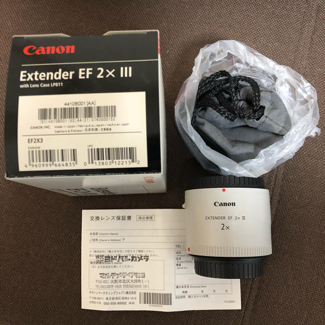 Canon Extender EF2×Ⅲ   美品