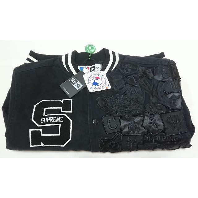 New Era MLB Varsity Jacket Black Mサイズ 新品 人気No.1 gredevel.fr