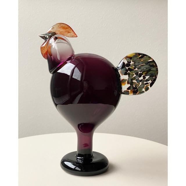 iittala(イッタラ)のRooster 1998年 アニュアルバード オイバ ・トイッカ イッタラ インテリア/住まい/日用品のインテリア小物(置物)の商品写真