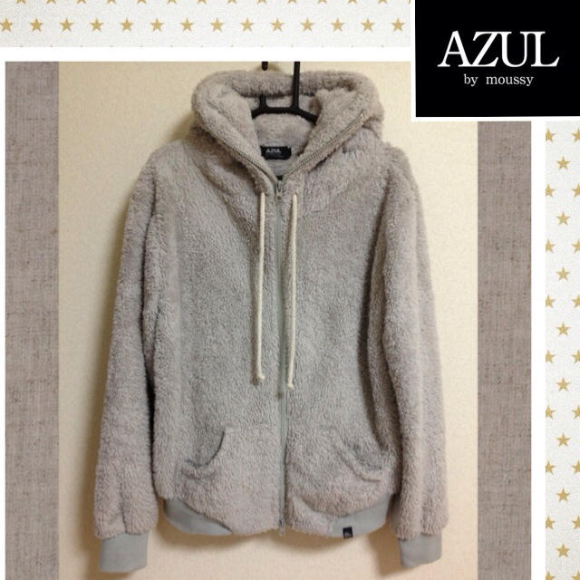 AZUL by moussy(アズールバイマウジー)のAZUL もこもこパーカー♪ レディースのトップス(パーカー)の商品写真