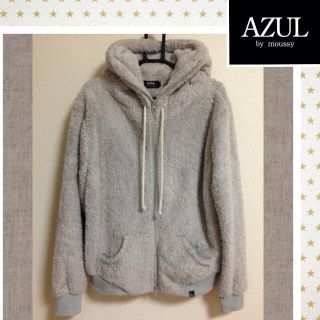 アズールバイマウジー(AZUL by moussy)のAZUL もこもこパーカー♪(パーカー)