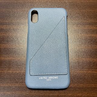 ユナイテッドアローズ(UNITED ARROWS)の ユナイテッドアローズ　iPhone X/XS スマホケース　カード入れ付き(iPhoneケース)