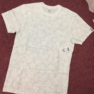 ヴァンズ(VANS)の☆新品☆VANSx村上隆 コラボTシャツ スカル柄 白xシルバーラメ(Tシャツ/カットソー(半袖/袖なし))